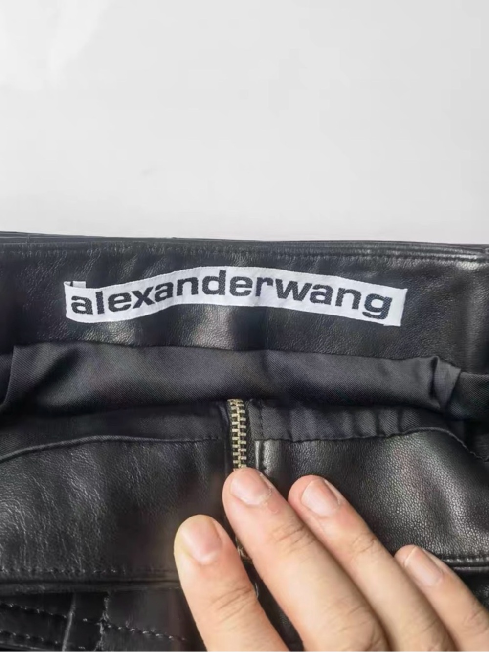 🚩steal Alexander Wang Black Leather Harness Mini Skirt - Picture 4 of 4